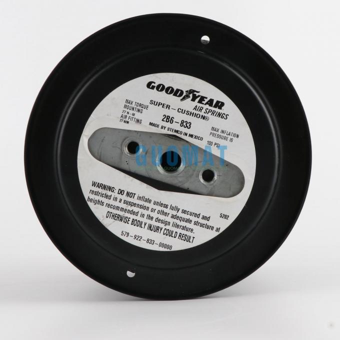 Goodyear Air Spring 2b6-833 Original Double Convoluted Air Bags 579922833 with Aluminum Plate