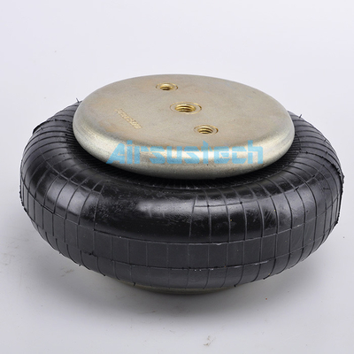116 93027 airbag de goma de la sola 1/4NPTF 135m m de  placa enrollada de la gota de la amortiguación de aire con resorte